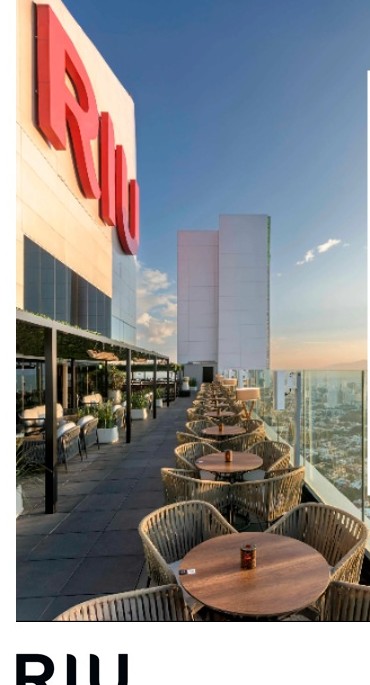 Hotel Riu Plaza Guadalajara — rooftop